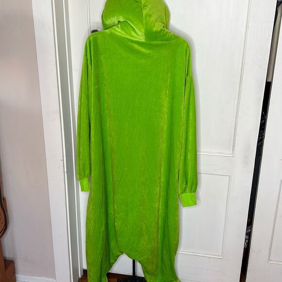 Ghostbusters Slimer Jumpsuit Costume Green One Size Adult - Picture 6 of 7